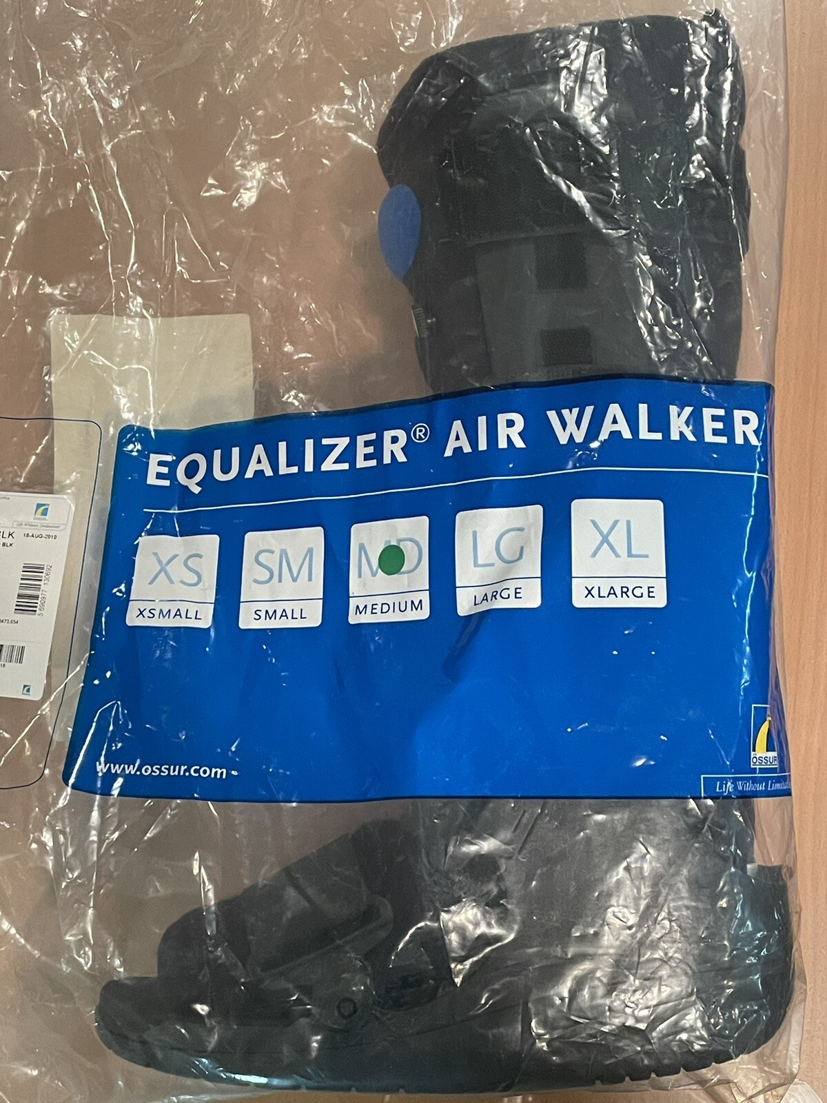 Ossur Walker EQ Air MD Black A-W0600BLK NEW Walker Fracture Boot – Full Size