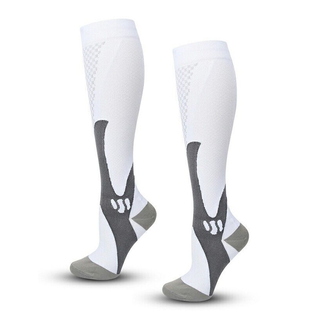 Copper Compression Socks Men Women Calf Shin Leg Running Fitness Sleeve