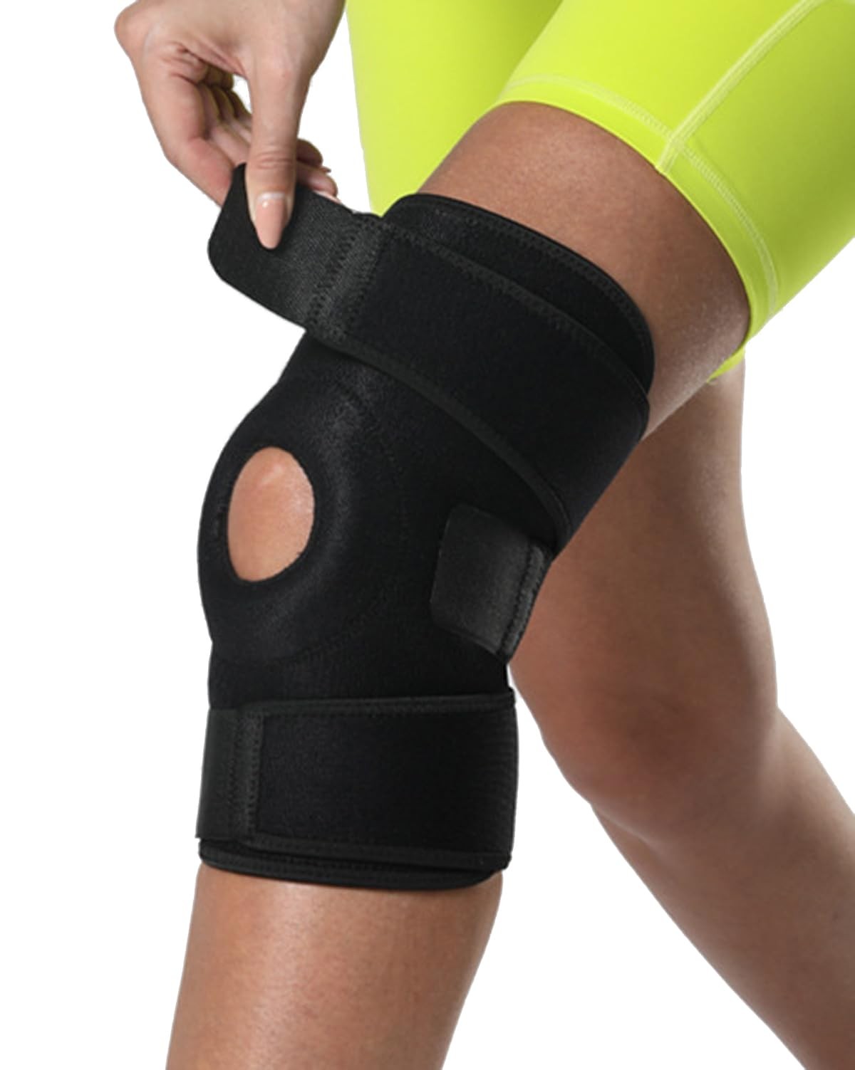 Knee Brace for Men Women Knee Braces for Knee Pain, Open-Patella Patellar Ten…