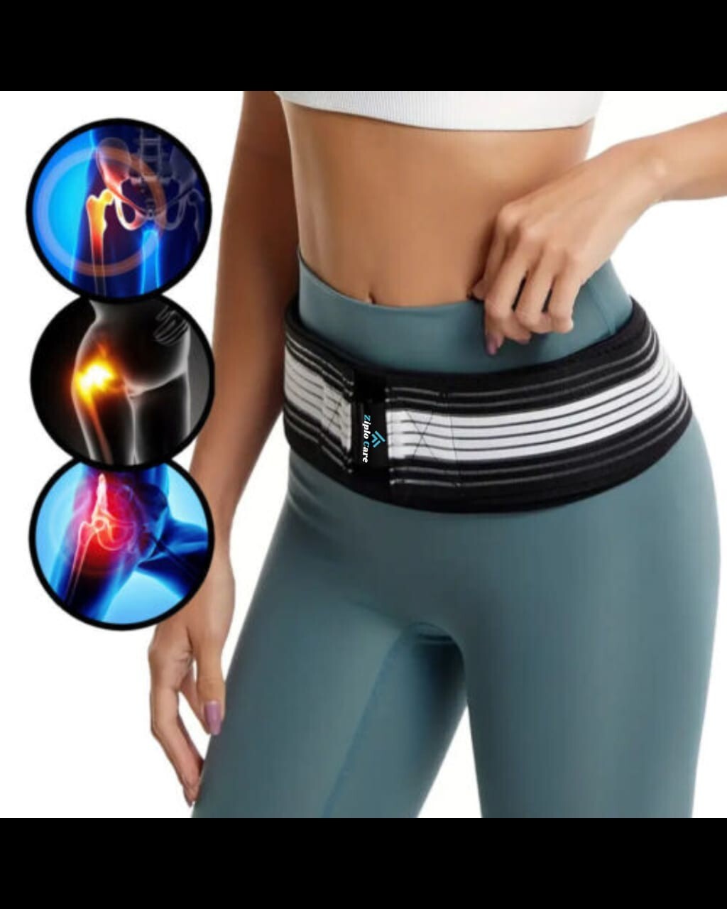 Sacroiliac Support SI Loc Hip Belt for Men and Women Posture Support