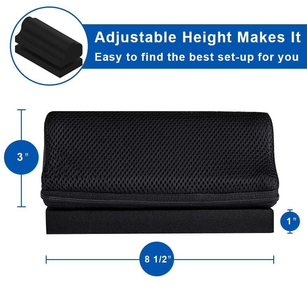 Cervical Neck Wedge â€“ Firm Foam Orthotic Block for Neck Curve Restoration, Su