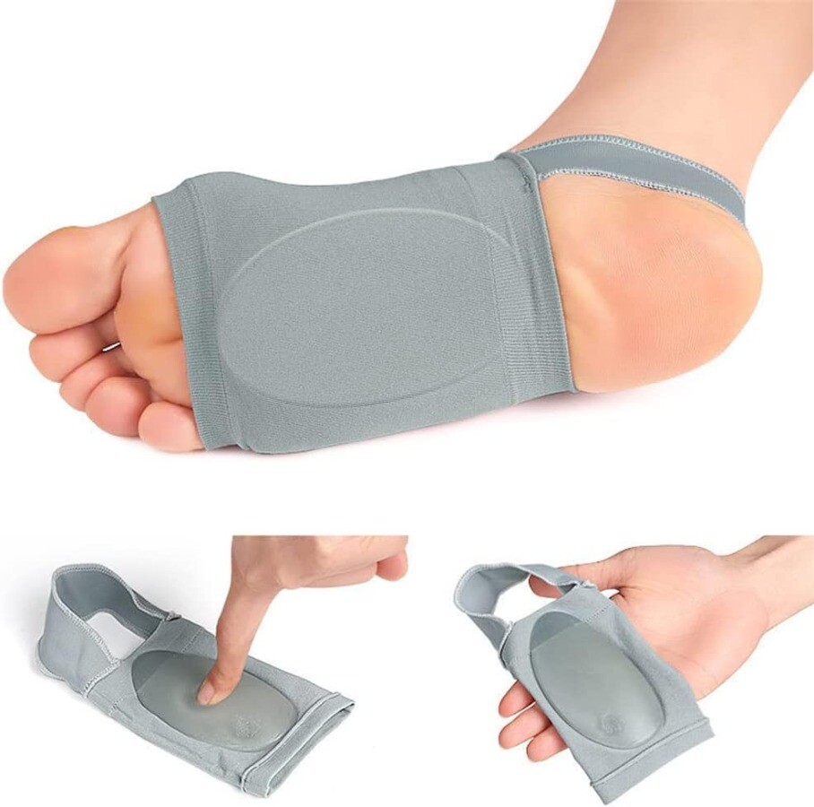 Metatarsal Compression Arch Support Sleeve Gel Pad Inside Flat Foot 1-3pairs