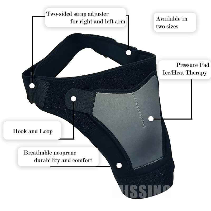 Shoulder Brace Rotator Cuff Support Arthritis Dislocation Compression Sleeve