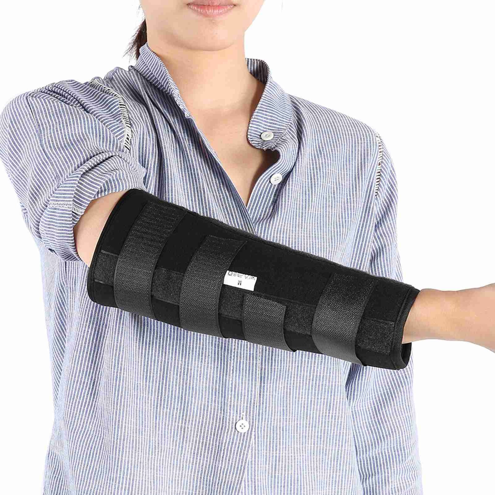 Winter Style Arm Splint Steel Plates Skin-friendly Cloth Black S M L Premium