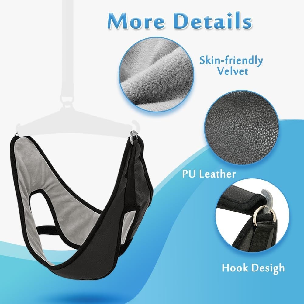 Neck Harness for Pain Relief Cervical Traction Device Neck Stretcher Hammock Por