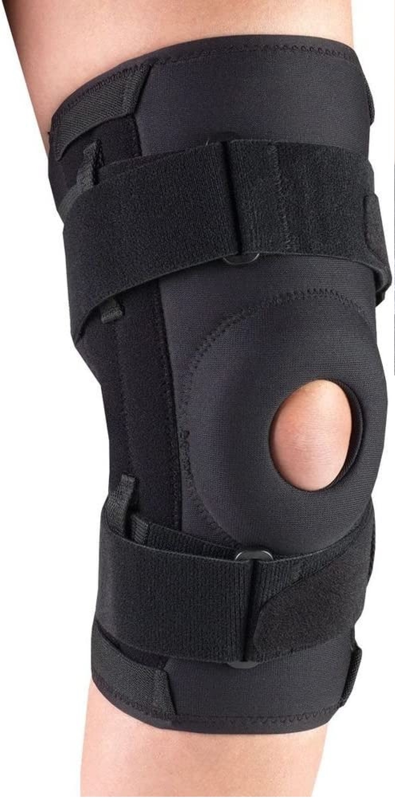 OTC ORTHOTEX Knee Stabilizer With Spiral Stays (Black) 2X-Large 2541-2XL