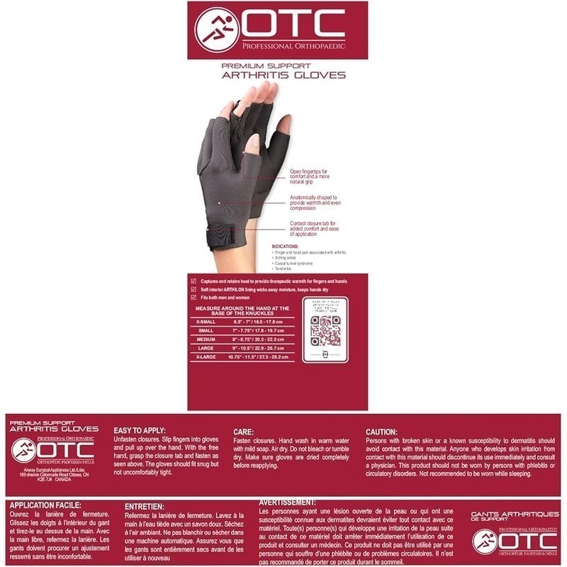 Therapeutic Neoprene Compression Gloves Arthritis Pain Relief Open Finger Design