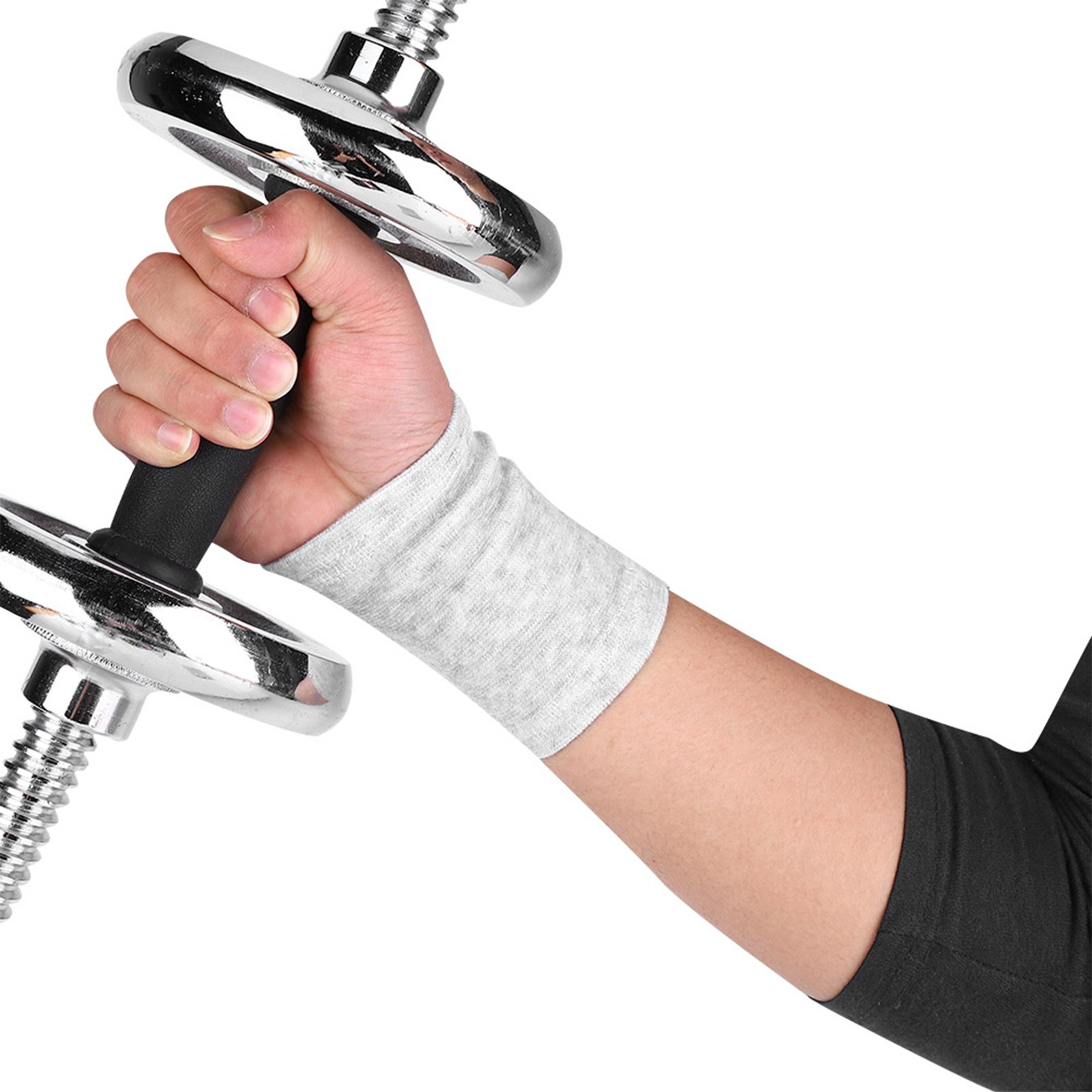 1 Pack Bamboo Charcoal Wrist Guards For Sport Gym Thermal Protection Premium