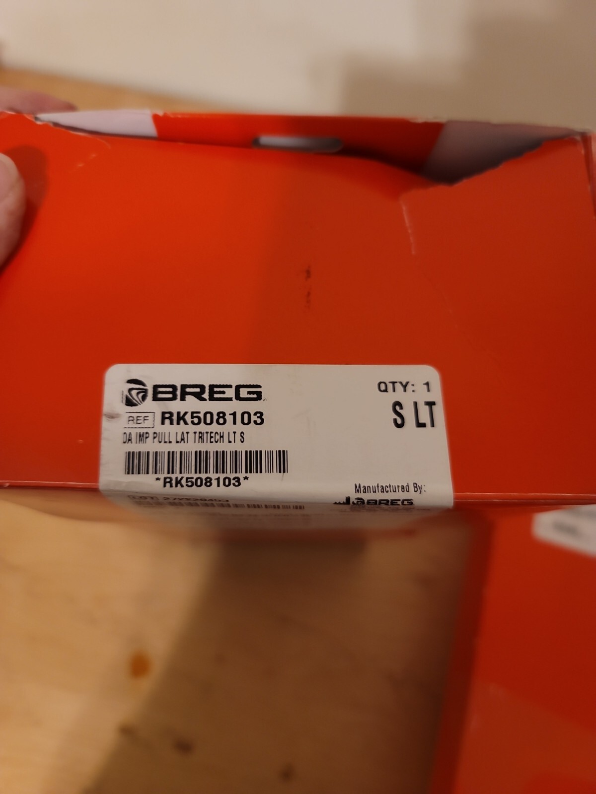 BREG Bledsoe RK508103 Oa Impulse – Push Brace, Lateral Oa, Left, Small New
