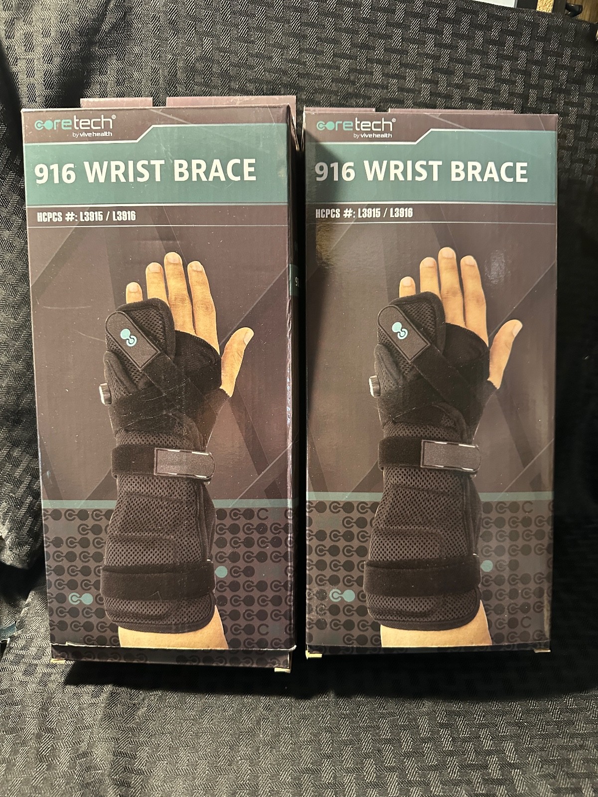Core Tech Wrist Brace One Size Model 916 Vive Health NIB Carpel Tunnel Strength