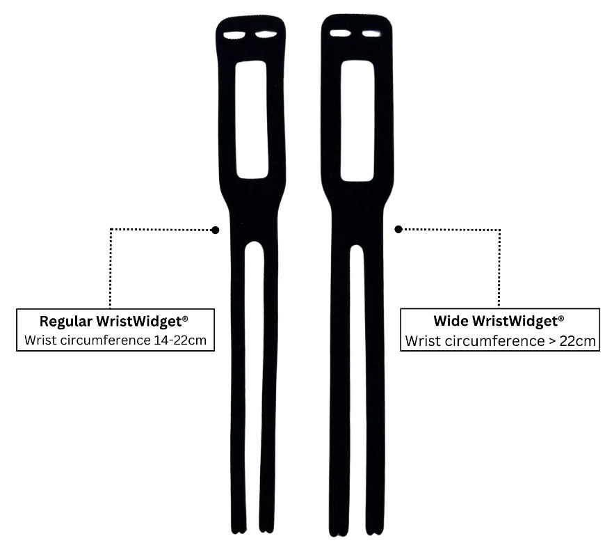WristWidget® Wide Wrist Brace For TFCC Tears And Ulnar Wrist Pain. Fits L/R