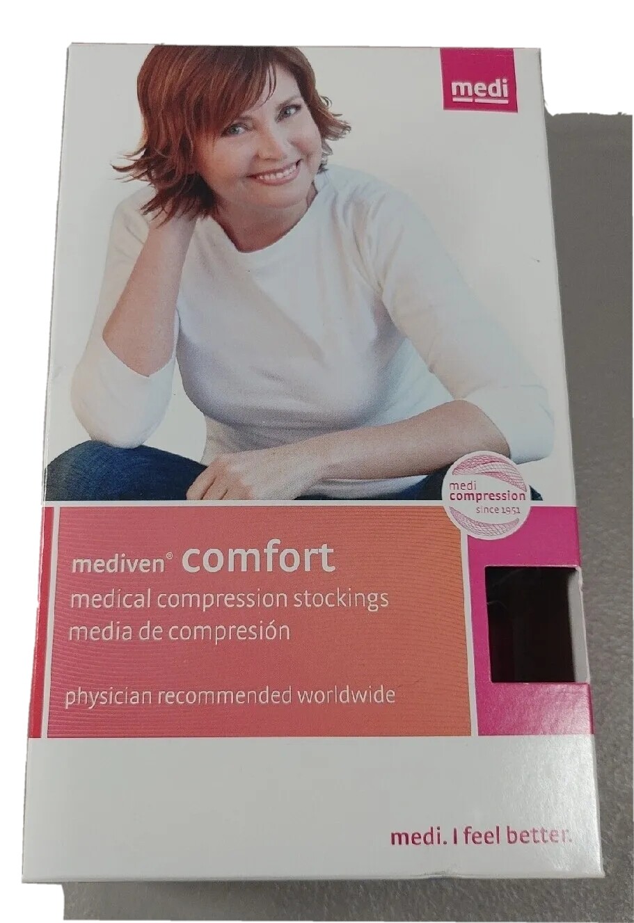 mediven Comfort, 15-20 mmHg, Thigh BEAD BAND Compression Stockings, Closed Toe