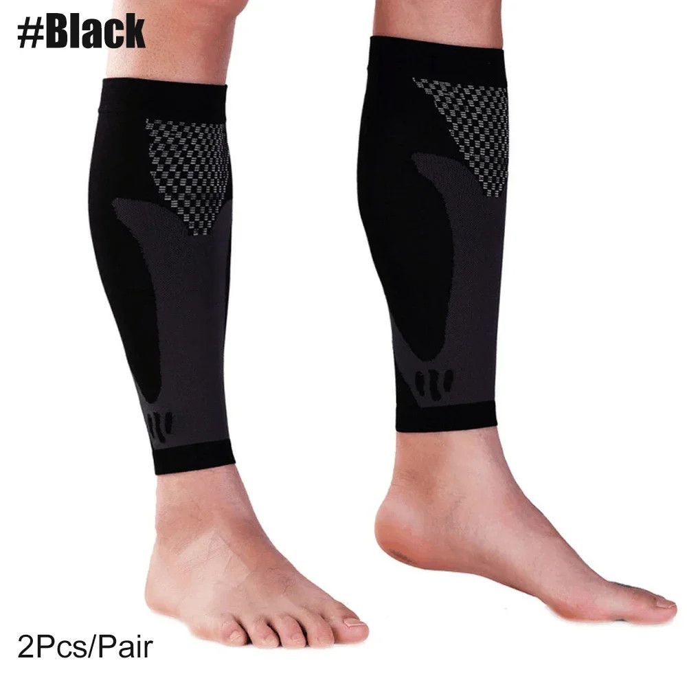 1 Pair Calf Compression Sleeves – Calf Support Leg Socks for Football, Running,
