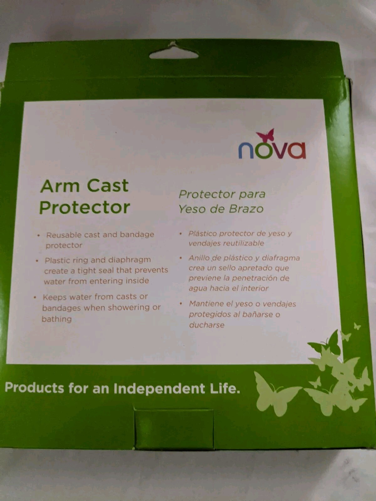 NOVA Arm Cast Protector – Adult / Long 39” Keeps Water from Casts & Bandages