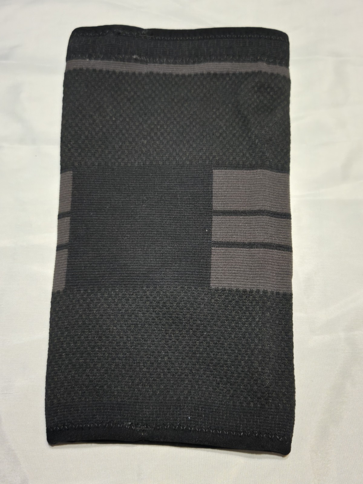 Nano Knee Brace Nanosocks Black Compression Sleeve Stretch NWT