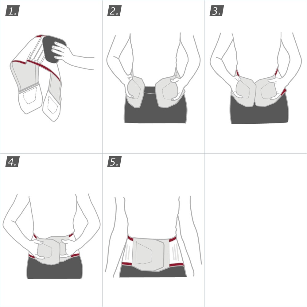 Actimove LumbaMotion Lady Back Support with Pressure Pad