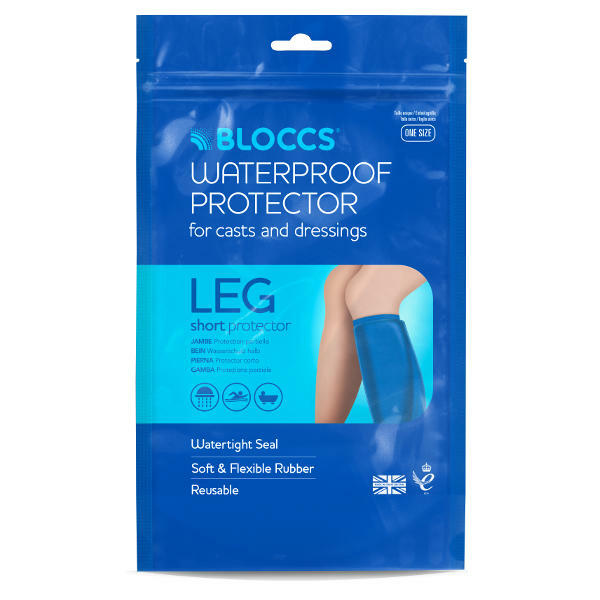 Bloccs Waterproof Cast Cover, Partial Leg, Kids & Adult Sizes