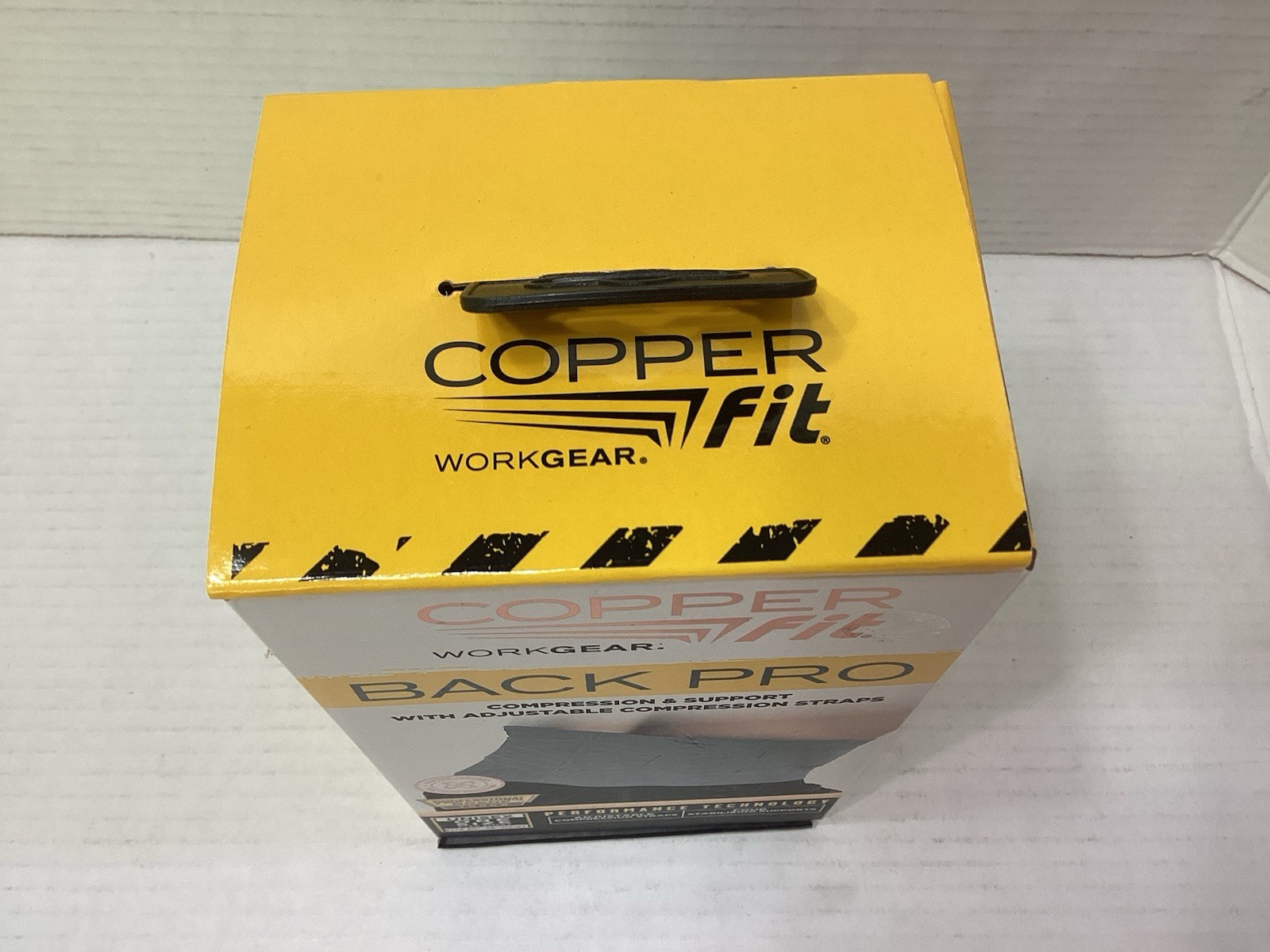 Copper Fit Work Gear BACK PRO Support Belt Compression One Size Fit Most 30”-48”