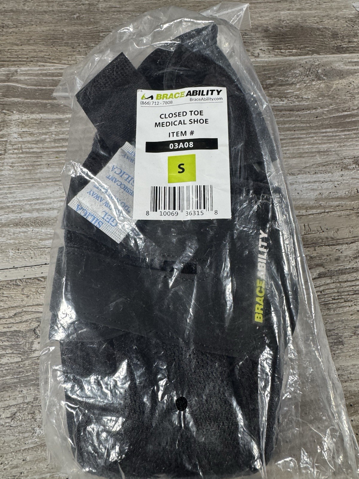 Closed Toe Medical Walking Shoe – Lightweight Broken Toe Cast Boot, Fractured…