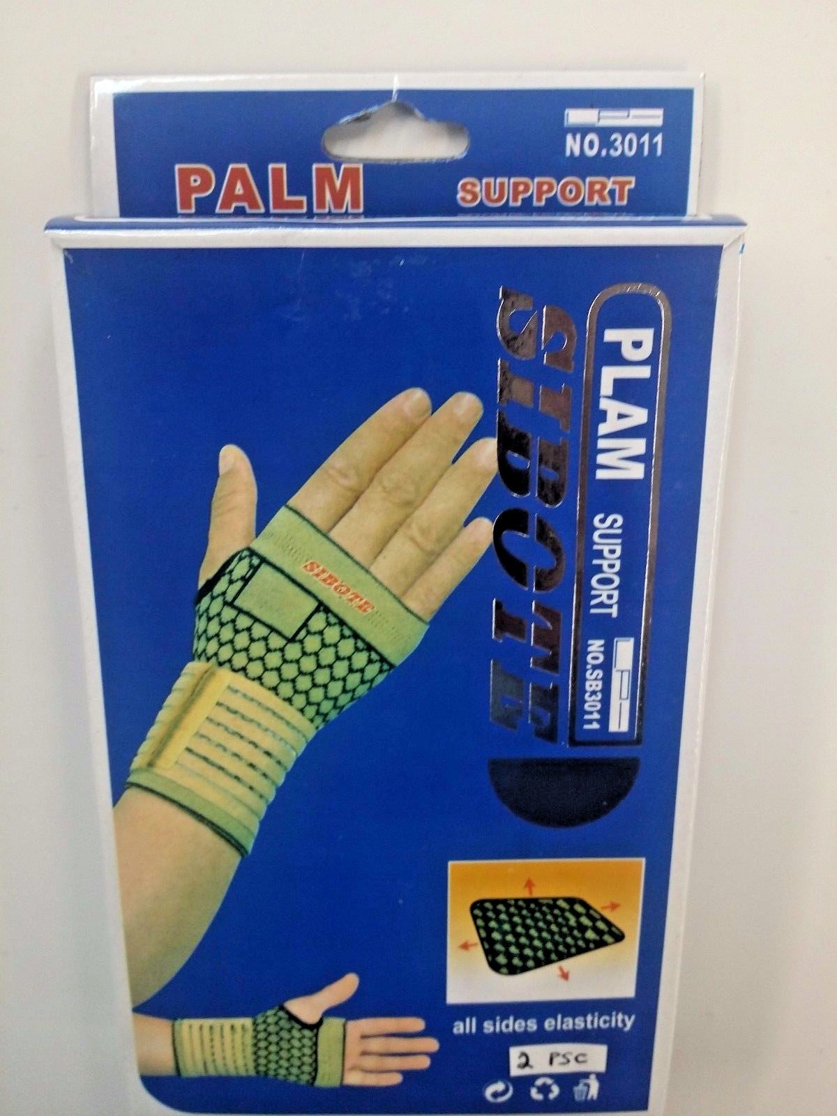 Palm Support Wrap Brace with valcro Sleeve (pack of 2)