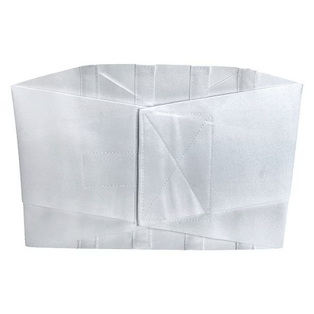 Dmi 632-6405-2923 Lumbar Belt, L, Hook-And-Loop, White