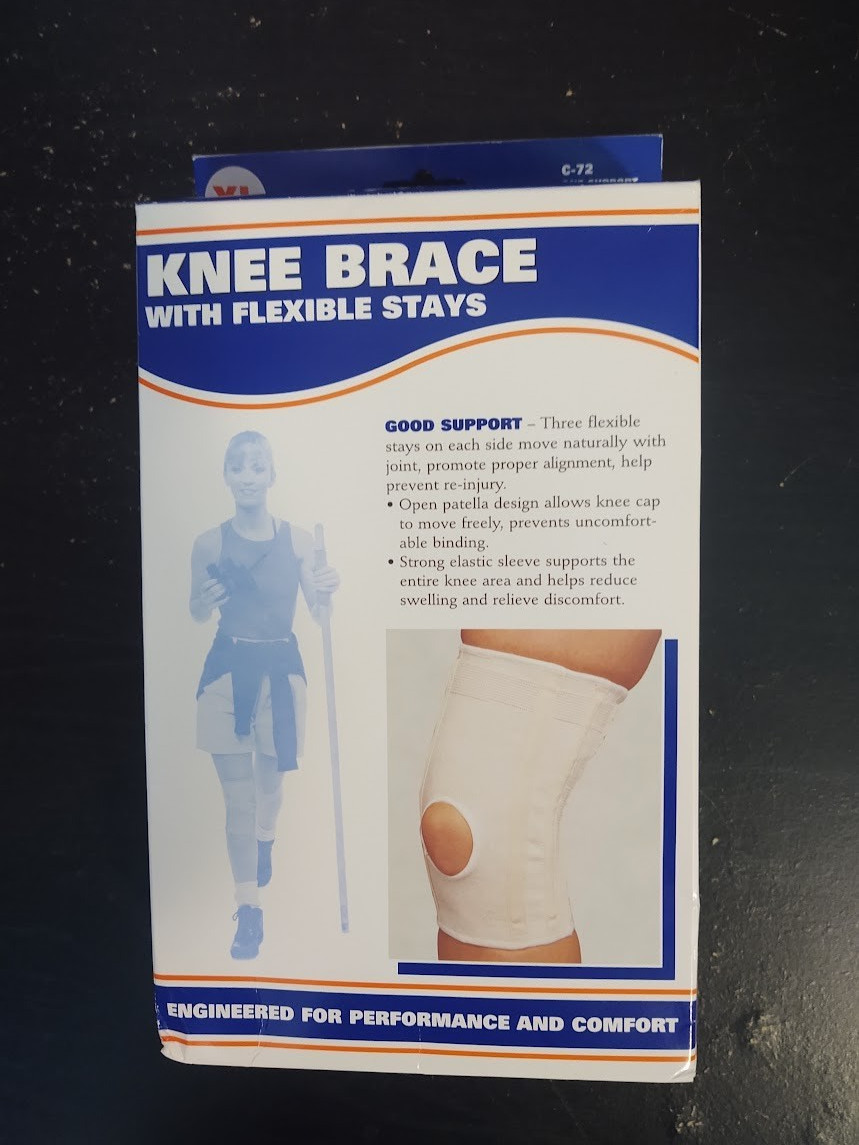 Champion C-72 Knee Brace with Flexible Stays Size 0072-XL