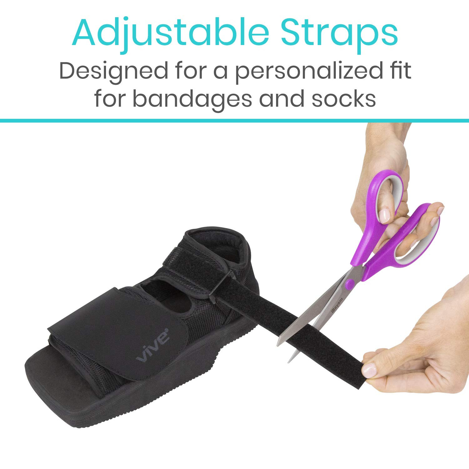 Wedge Post-Op Shoe – Offloading Boot for Heel or Ankle Pain – Medical Foot Recov