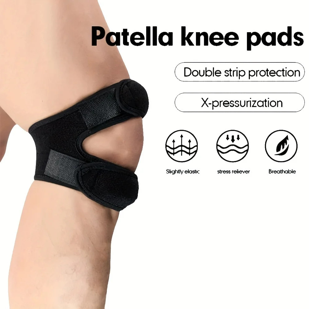 WRELS Patella Knee Strap Sports Kneepad Adjustable Knee Band Professional