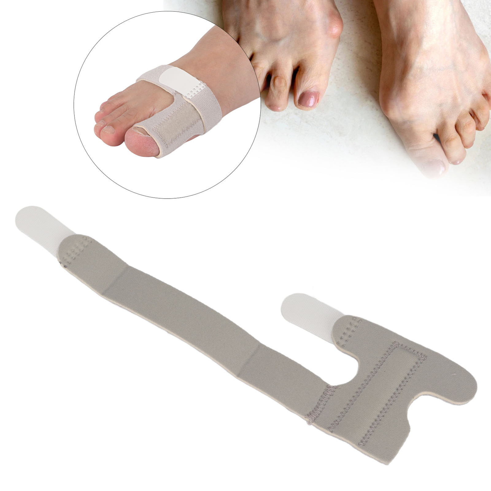 Toe Brace Portable Breathable Adjustable Fracture Recovery Fixation Hallux V Cus