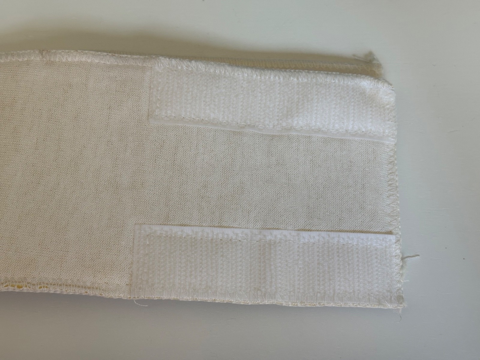 Vintage FUTURE Rib Female Belt Extra Large XL Adjustable – WHITE