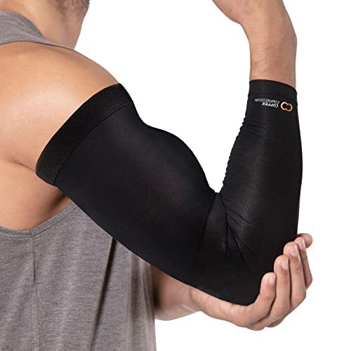Arm Sleeve – Copper Infused Full Arm Brace for Forearm, Bicep, Triceps – Tenn…