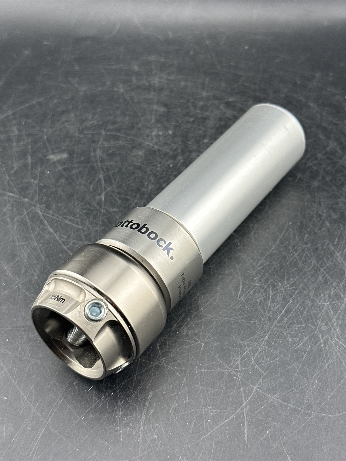 ottobock otto bock 2R67 tube adapter w/ torsion unit. prosthetic adapter