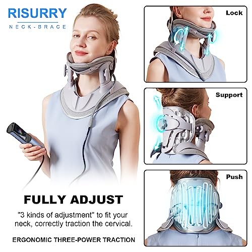 Cervical Neck Traction Device Fast Air Pump Inflatable