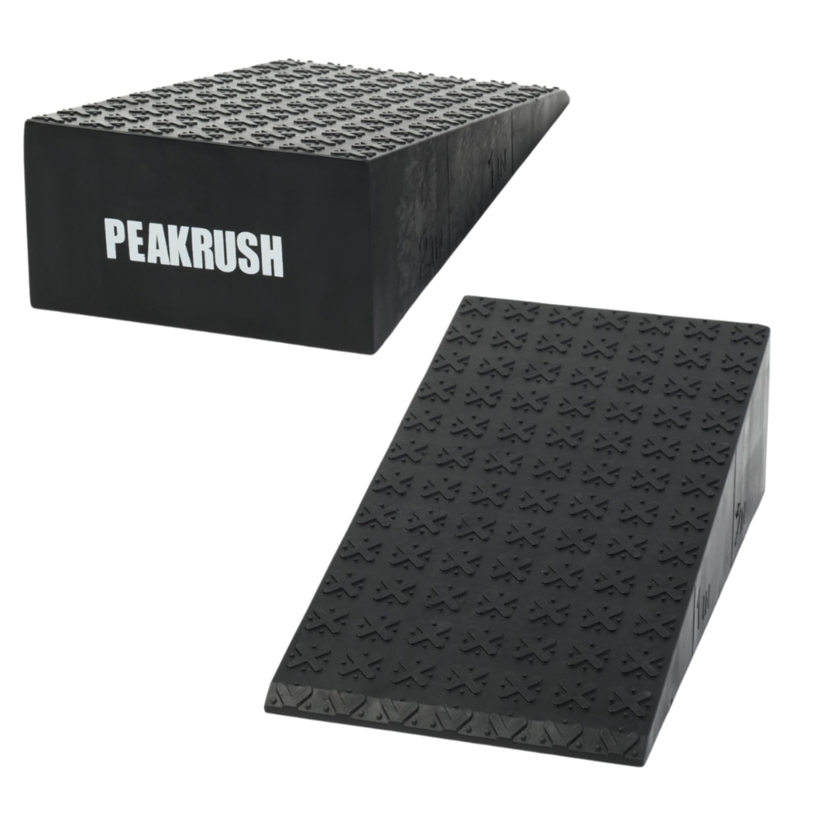 2 Pcs Versatile Squat Wedge Block for Heel Elevated Squat, Small, Black