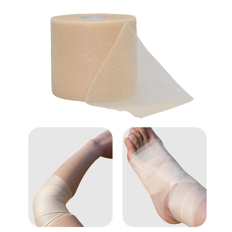 27m Athletic Foam Tape Pre-Wrap Athletic Tape Foam Underwrap Tape Pre Wrap Tape