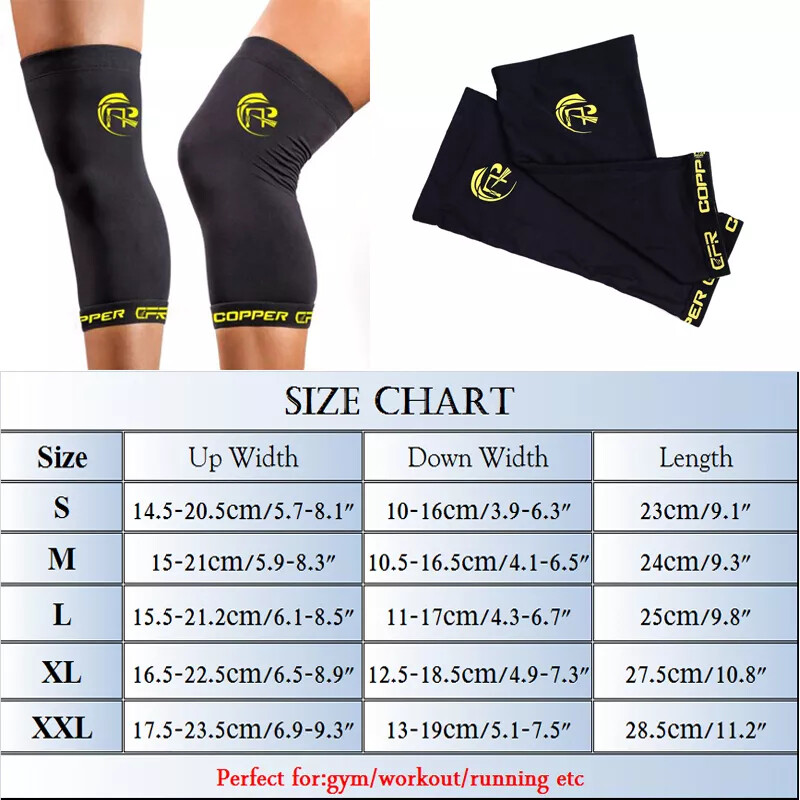 Copper Knee Support Brace for Copper Knee Compression Sleeve Kneecap Sports Gym
