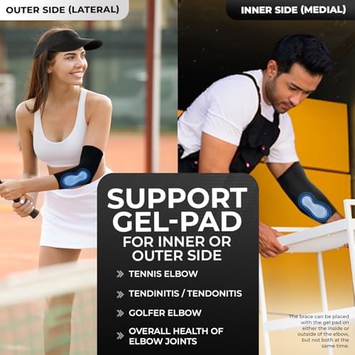 DR. BRACE Elite Elbow Brace Support, Breathable Compression Sleeve for Tennis &