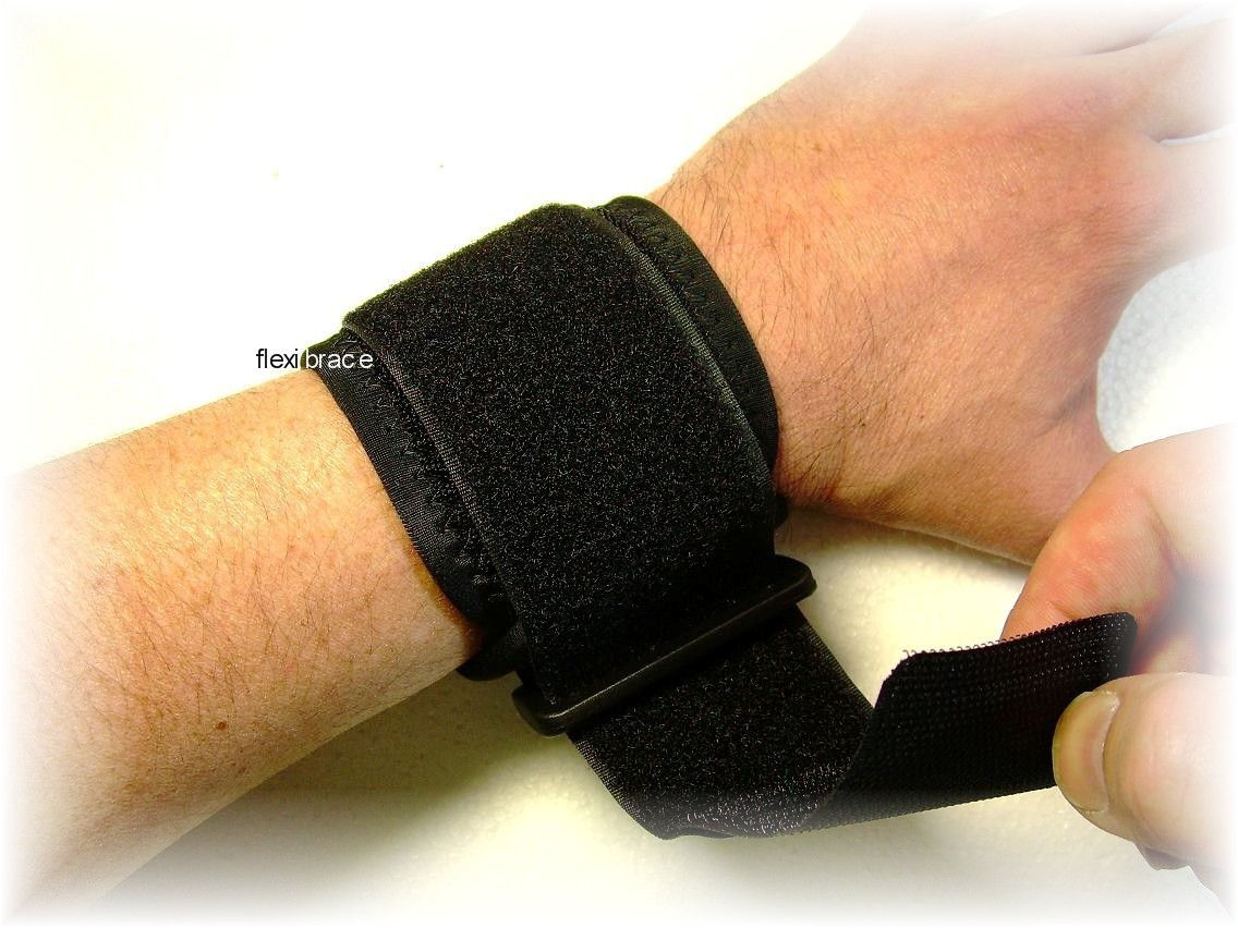 2 Flexibrace Wrist Brace Support Strap Band Universal Strap