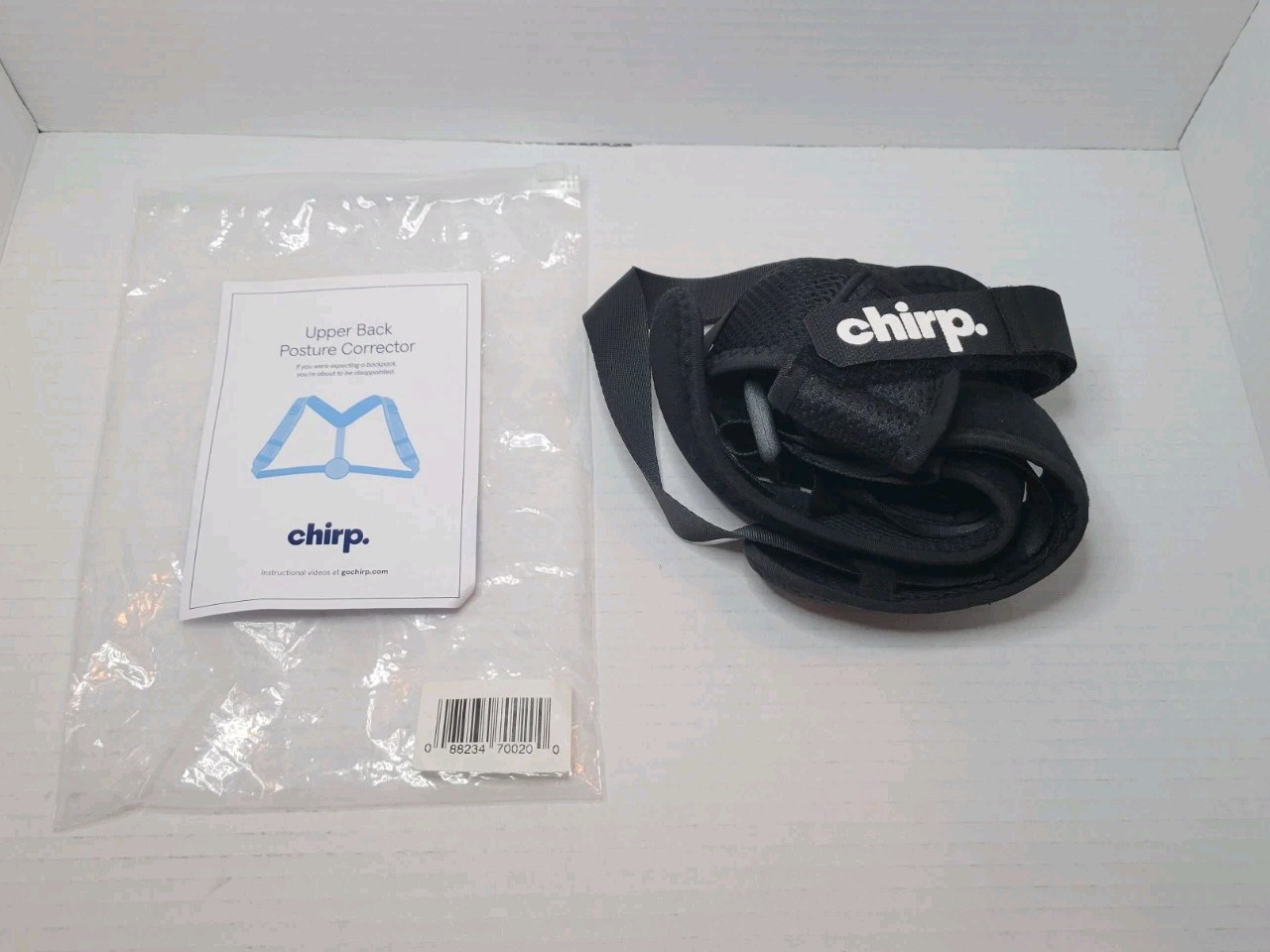 Chirp Upper Back Posture Corrector Unisex Adjustable for Men and Women