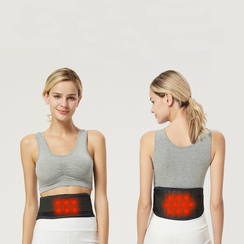 Back Support Belt Adjustable Tourmaline Self-heating Magnetic Belt High Quality
