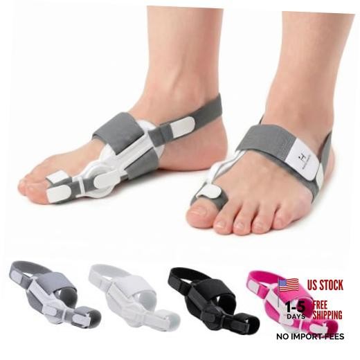 2026 Bunion Corrector for Women & Men, Fully Adjustable Orthopedic Bunion Gray