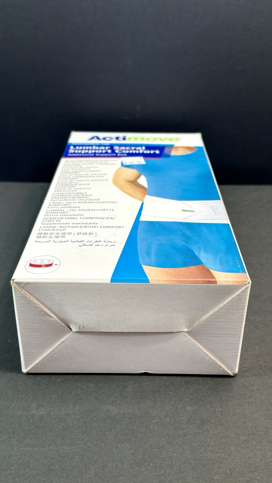 Actimove Lumbar Sacral Support Comfort Belt XL 100-115cm New In Box
