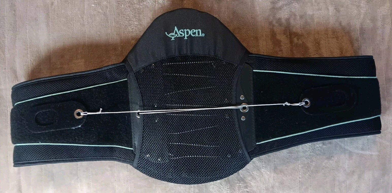Aspen Summit 631 Adjustable Lumbar Back Brace SZ: XL Compression & Stabilization