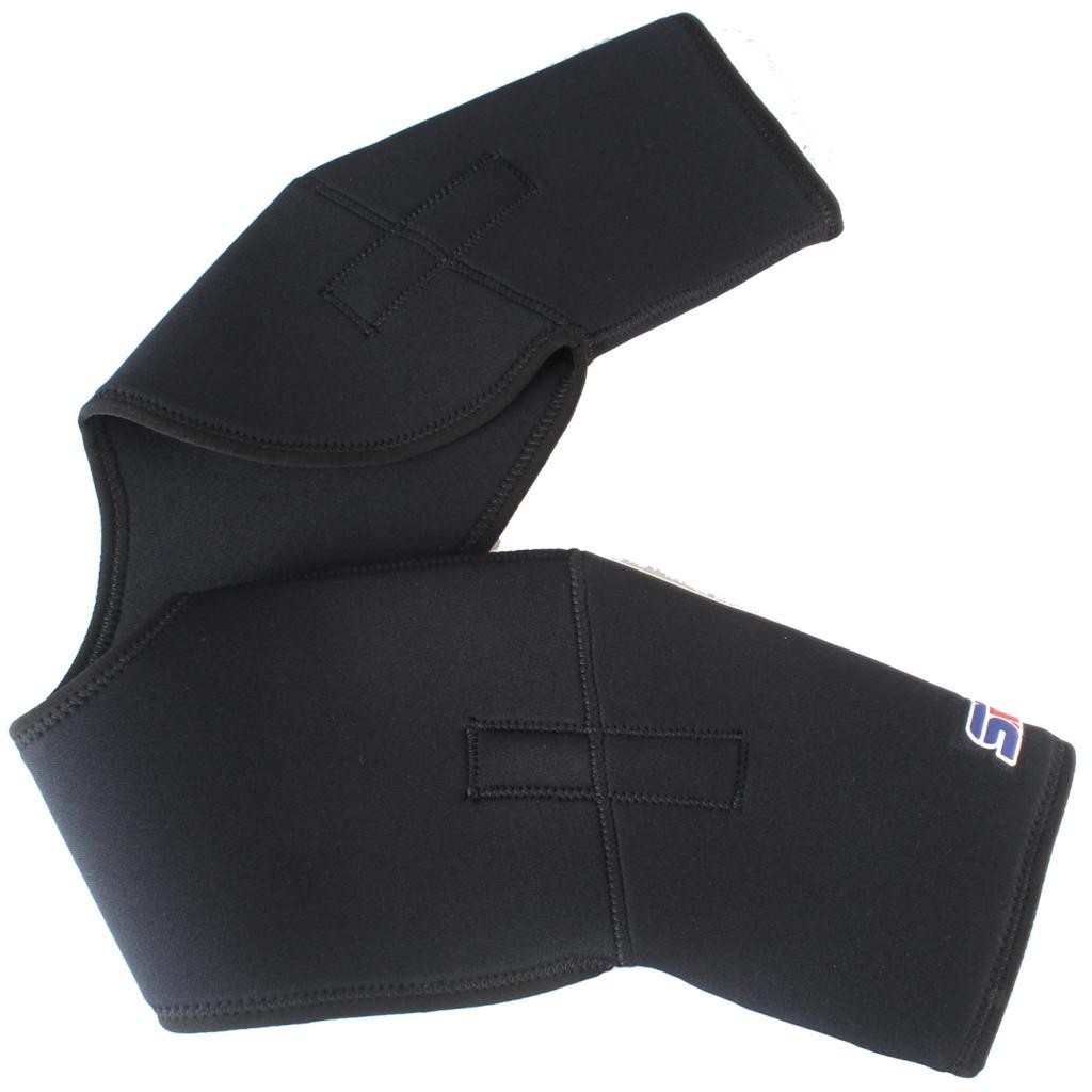 Double Shoulder Brace Protector Shoulder Guards Black