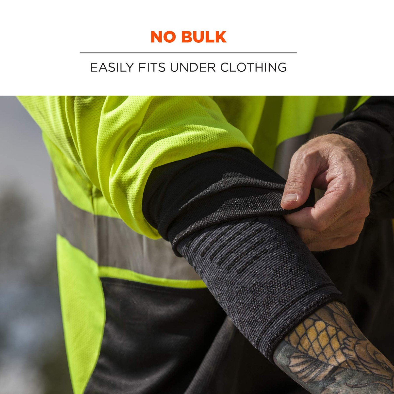 Ergodyne – 16594 ProFlex 651 Elbow Compression Sleeve, Brace Support for Men