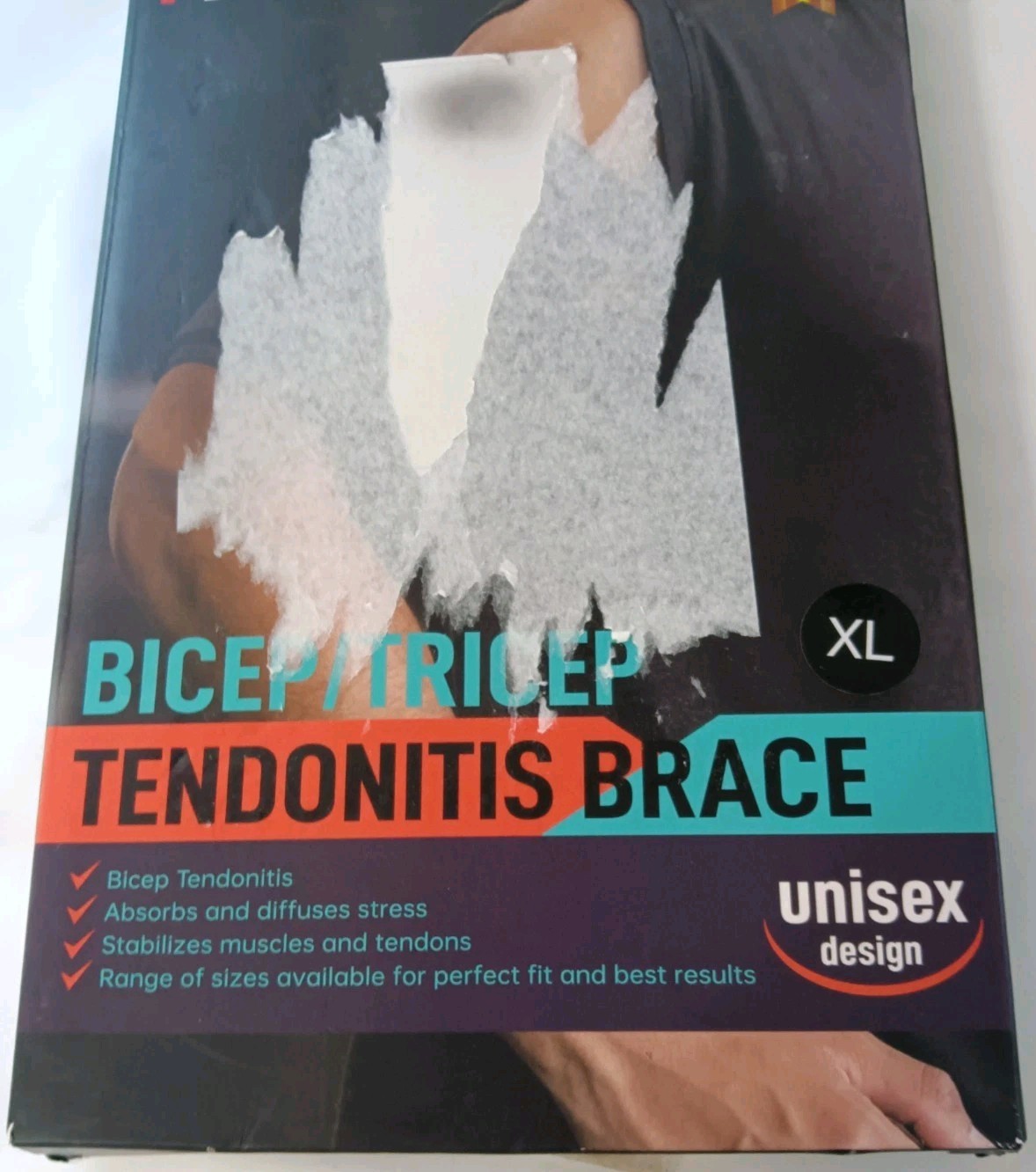 Featol Bicep / Tricep Tendonitis Brace – X-Large | Men and Women | Left Right