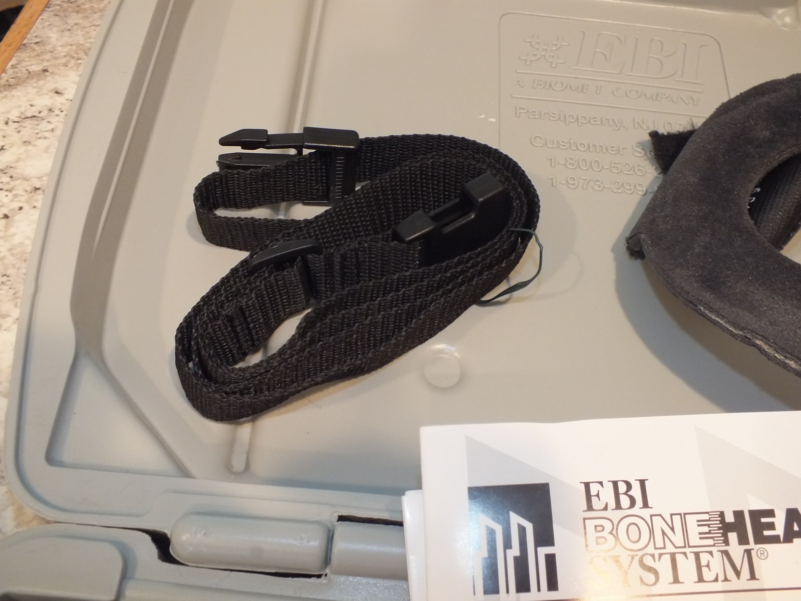 EBI Bone Healing System Model 2001 in case, with parts and manuals