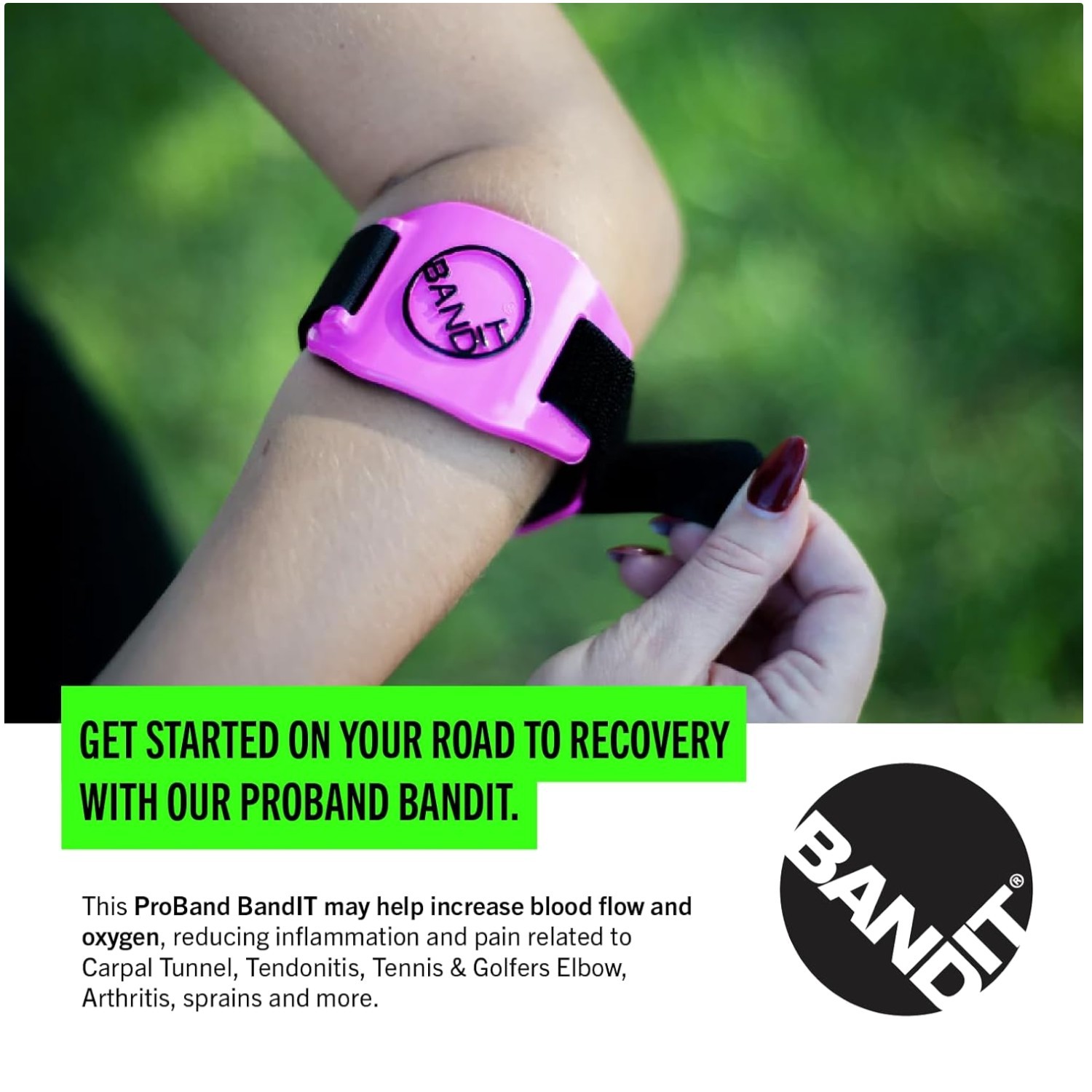 Arm Band for Elbow & Forearm Pain Relief