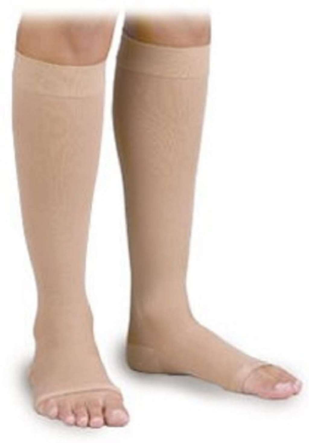 Activa Open-Toe Knee High 30-40mmHg Beige Small