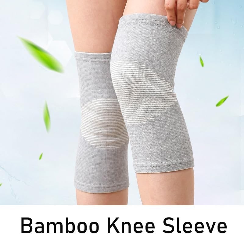 Durable Bamboo Charcoal Knee Compression Sleeve – X-Large for Optimal Comfort